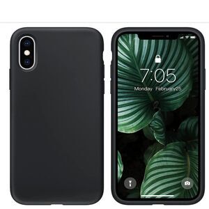 X/iPhone Xs Case Liquid Silicone Gel Rubber Phone Protective Case (5.8 in)
